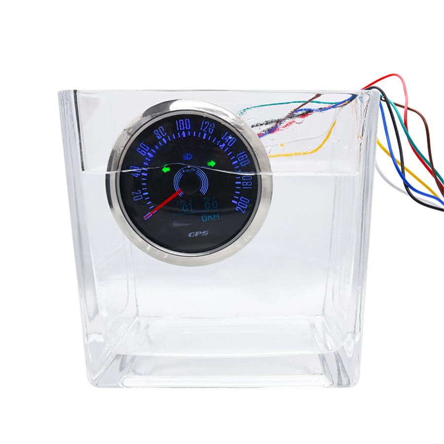 85mm 3in1 Digital GPS Speedometer Gauge w/COG Trip 160MPH For Car Marine Yacht
