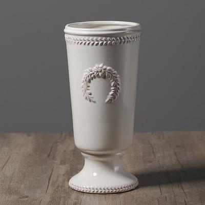 Vase Wide Opening Ceramic Vase, Decorative Home Decor Decoration