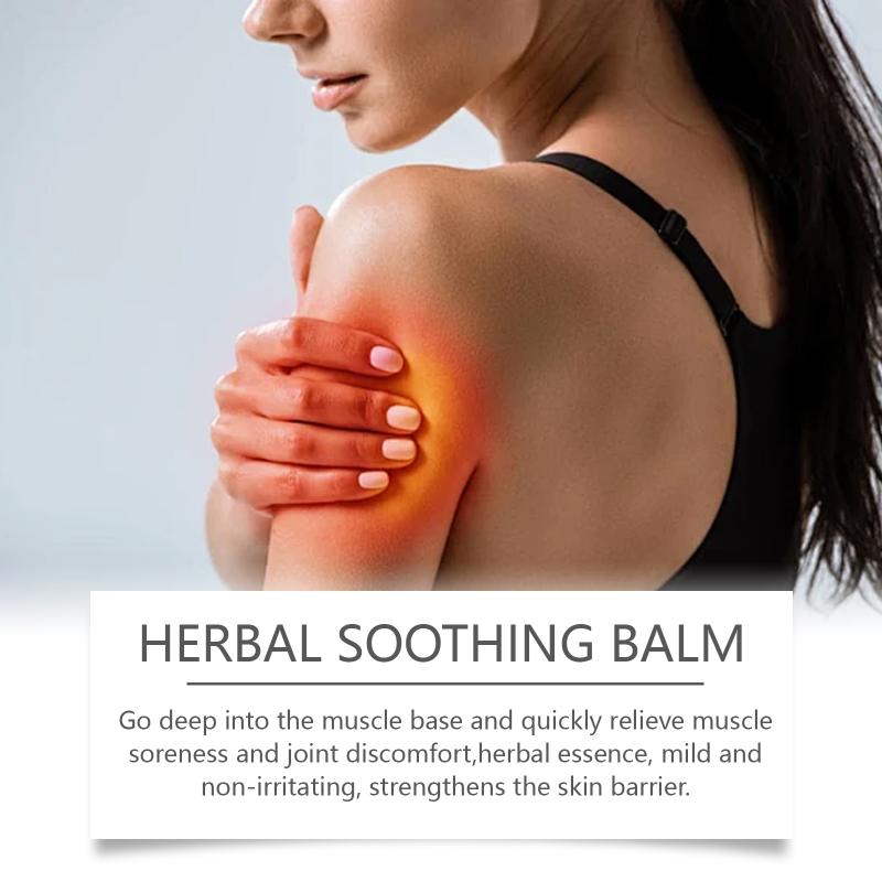 WIYUN Herbal Body Care Balm for Neck and Shoulder Pain Relief Muscle Joint Massage Cream for Sore Muscles Home Spa Use