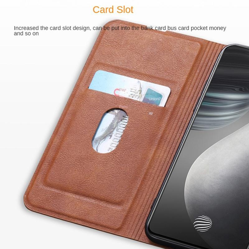 High Quality Leather Wallet Card Slot Phone Case for Xiaomi Poco F8 Ultra F8 Pro Magnetic Flip Kickstand Camera Protect Shockproof Cover Funda