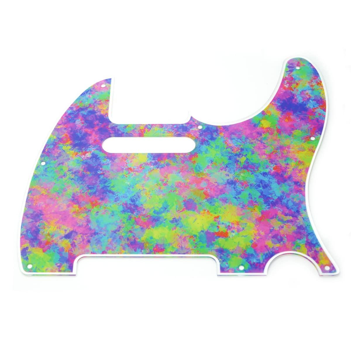 

SCORELAY PICKS Telecaster Pickguard Paint GREEN [Colorful Print] SC-GPL045