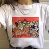 T-Shirt Women Summer Harajuku Art Painting Print Ladies Tee Tops Casual Short Sleeve Fashion Streetwear 2025 Tee Shirt Femme
