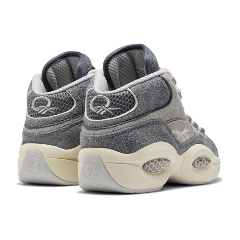 Reebok Question Mid 'Grey Suede' Sneakers FW0875