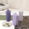 Clear Acrylics Candle Molds Hexagonal Column Candle Making Mould for Church Candlelight Christmas Wedding Decoration