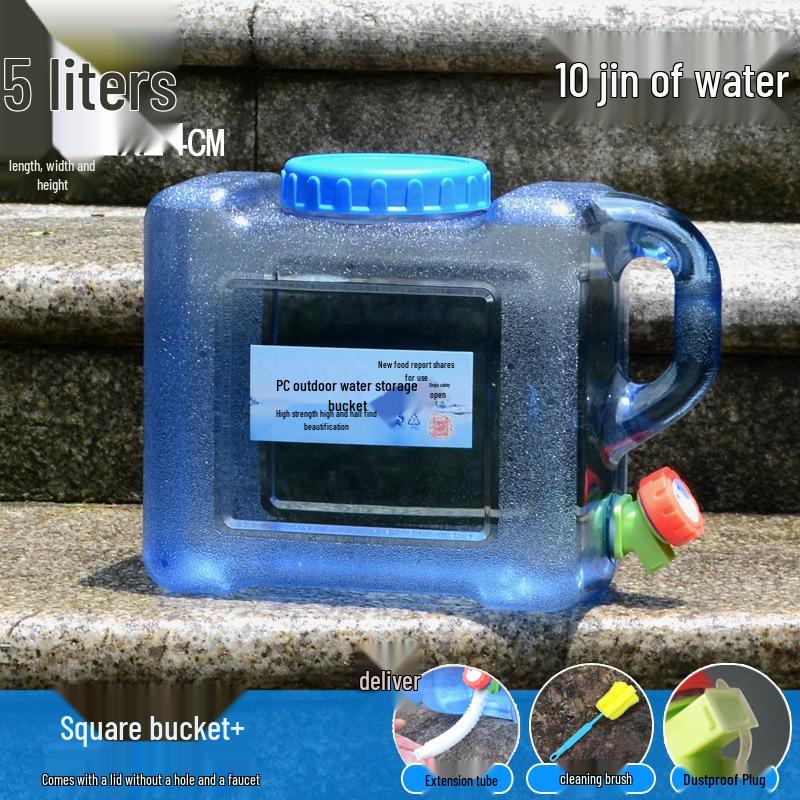 Large Capacity Outdoor Car Water Storage Tank for Drinking and Household Use
