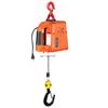 2300 Lbs / 1 Ton Electric Hoist Winch Portable Electric Hoist New Upgraded Model with Overload Protection 38 Ft Lifting Height