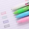 23Pcs Random Cartoon Cute Rainbow Cloud Topper Four-Color Ballpoint Pens,  Portable Multifunctional Writing Pens,Office&Student Stationery