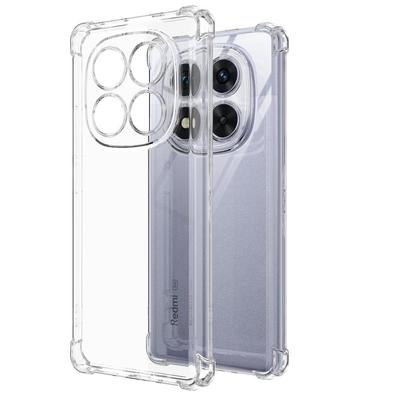 Clear Case for RedMi Note 14 Pro Plus 14C 13 4G 5G Pro Plus + 13C 13 Soft TPU Bumper Fit Full Protective Shockproof Transparent Cover