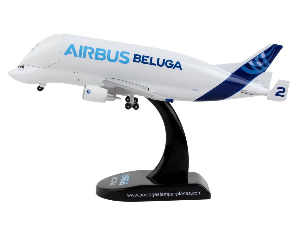 POSTAGE STAMP Airbus Beluga Scale PS58221 A300-600ST 1/400