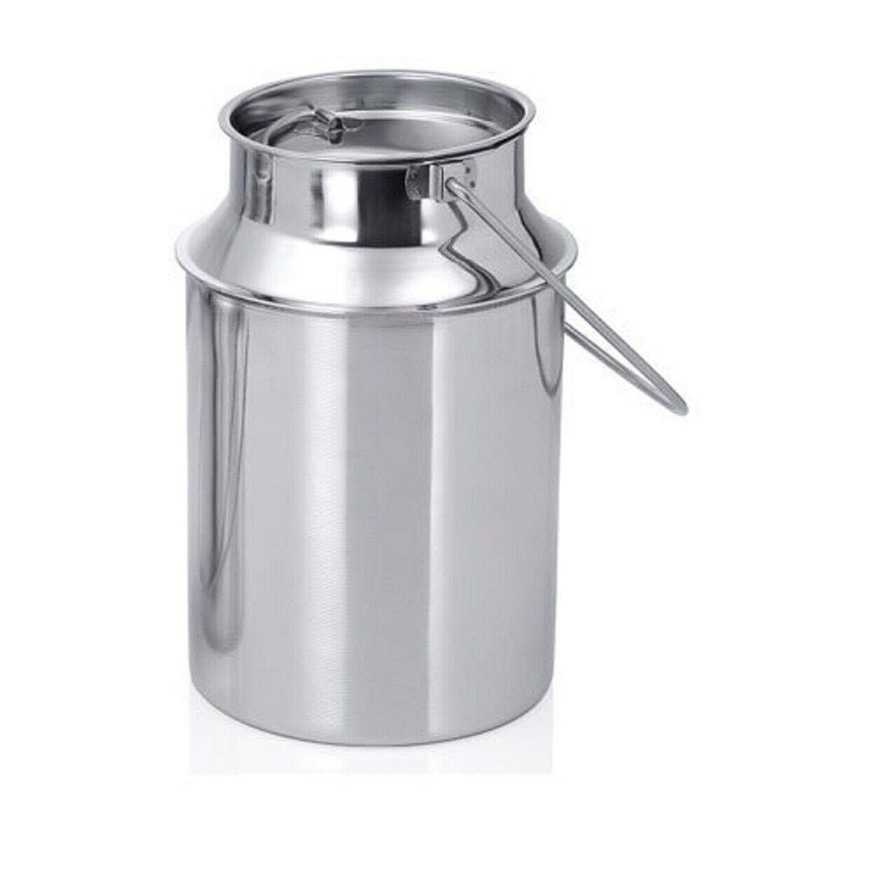 

Stainless Steel Milk Storage Can with Lid 1 Ltr S200 Q2635