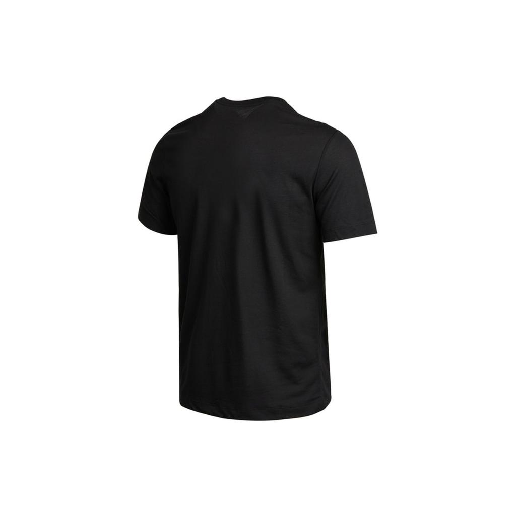 Nike Sports Casual Letter Print Short Sleeve T-Shirt Men Tops Black DD6921-010