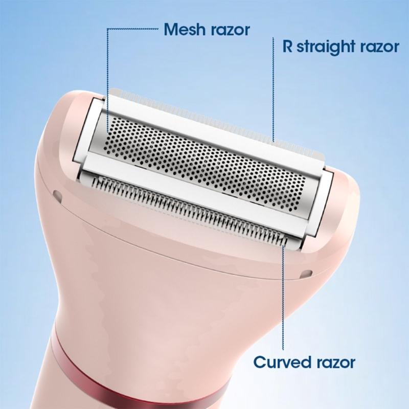 Electric Face Hair Removers Hair Removal Device Face Trimming Tool Washable Device with Digital Screen for Easy Use