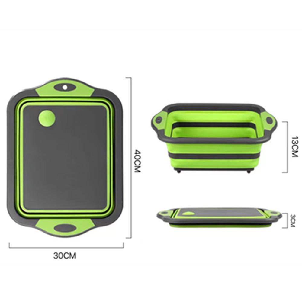 Portable Space Saving Basin with Built-in Sink and Storage Function - Perfect for Outdoor Camping Travel Home Folding Basin