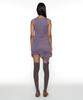 Partimento Woman Pwc Sheer Transform Sleeveless Dress_Purple
