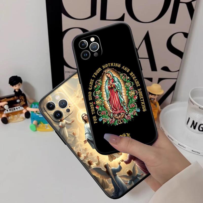 Virgen Maria Phone Case for Samsung Galaxy A11 A12 A13 A15 A52S A53 A55 A56 A70 A71 A72 A73 F06 F16 F56 S10 Plus S10e