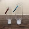 Key Ring Transparent Plastic Refillable Bottle Cosmetic Container Hand soap Bottle Spray bottle