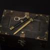 12cm Ancient Mini Soldier Metal Model: King Goujian of Yue Sword Miniature Toy, Unsharpened