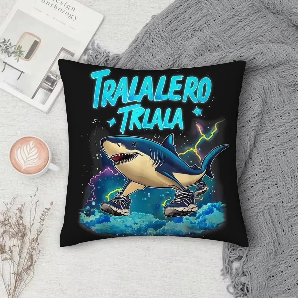 Funny Cartoon Pattern Pillowcases Office Car Sofa Bed Cushion Cover Home Bedroom Decoration