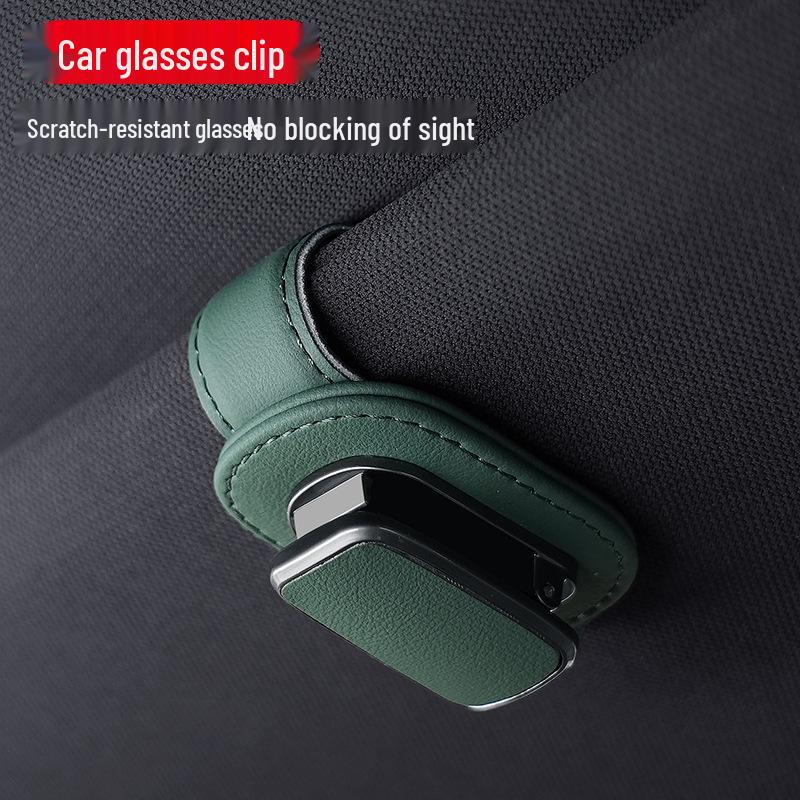 Car Sun Visor Sunglasses Holder and Receipt Clip