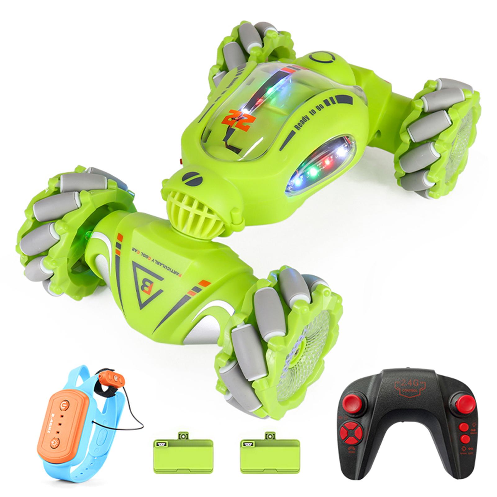 

Пульт дистанционного управления трюковая машинка 2.4GHz пульт дистанционного управления поворотная машинка пульт дистанционного управления распылительная машинка с функцией 2 battery зелёный