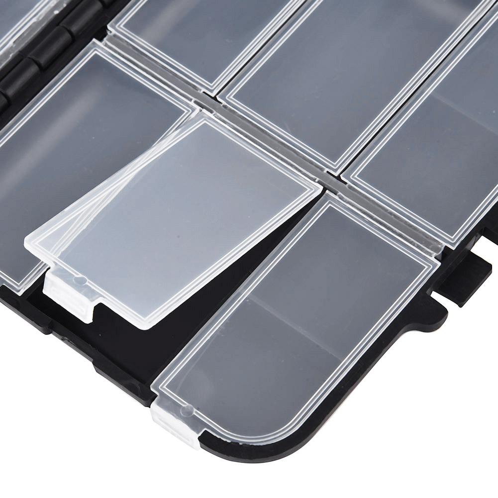 Fishing Tackle Box Hook Lures Fishing Accessories Storage Case(L)