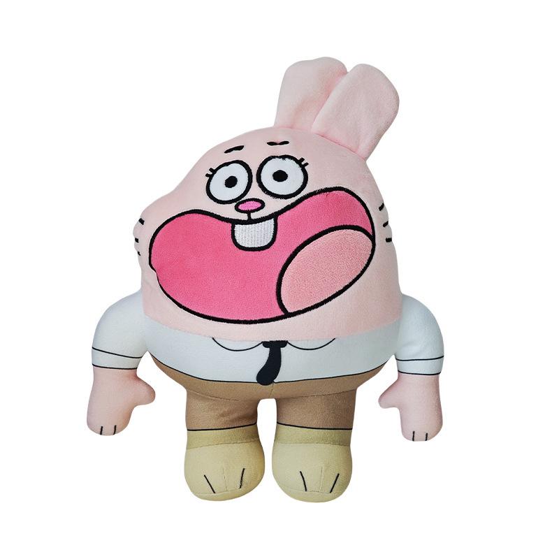 Cross-Border New World of Gumball Plush Toy - Gumball s Wondrous World Anime Figure As shown