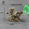 Antique Bronze Dragon Statue Ornaments Pure Copper Lucky Feng Shui Figurines Craft Home Decoration Accessories Office Desk Decor