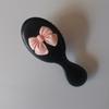 Cute Pink Bow Soft Girl Portable Portable Mini Folding Air Cushion Comb Airbag Comb Small Comb Massage Comb