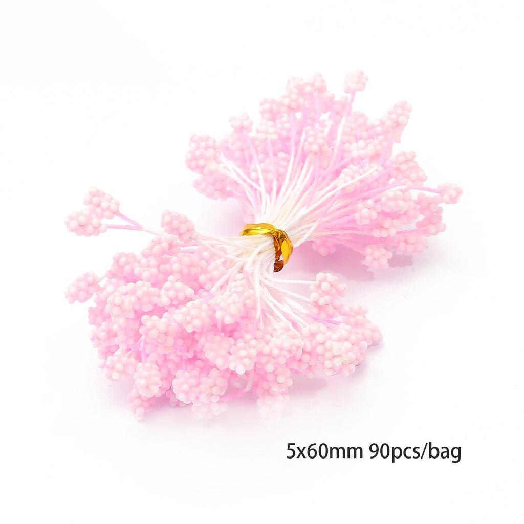 Chiffon Flower Stamens & Berry DIY Craft Accessories