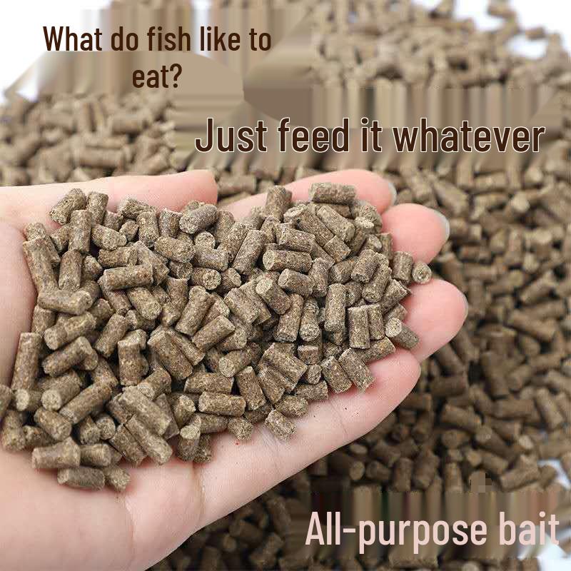 High Protein Black Pit Granular Bait for Wild Crucian Carp and Reservoir Fishing