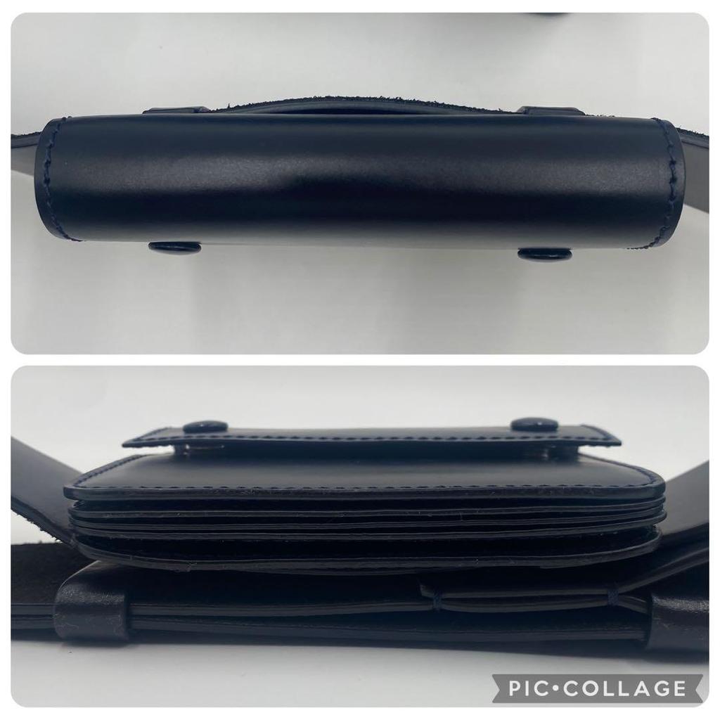 Maison Margiela MM11 Belt Waist Bag Pouch Hip Bag Crossbody Shoulder Genuine Leather Black Men's Women's Unisex