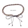 Cowgirl Waist Chain Casual Tie Belt Vintage Waist Ceinture Cowgirl Lady Belt Exquisite Woven Beads Western