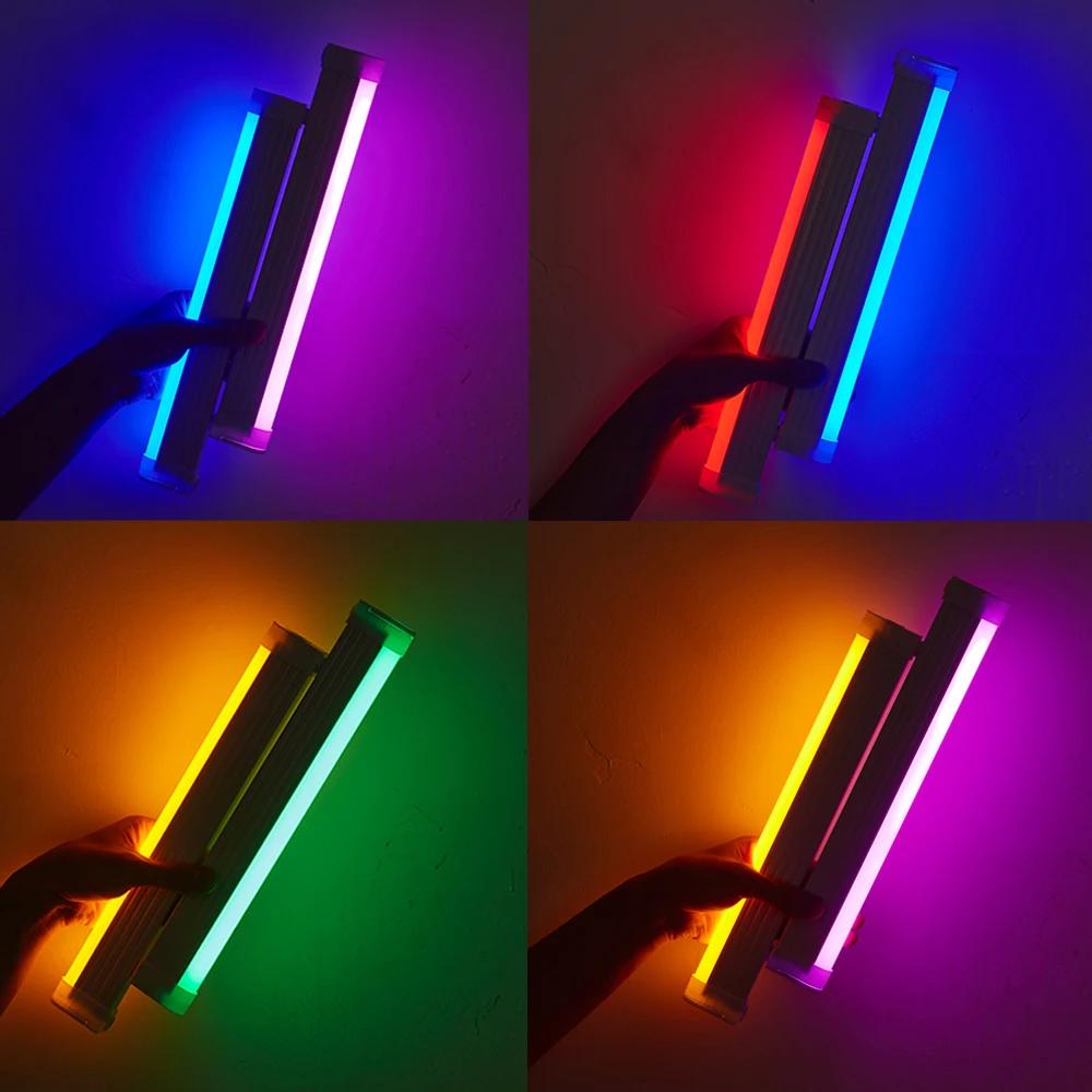 Lampa wideo LED, przenośna lampa wisząca, wypełniająca, lampa fotograficzna, akumulatorowa, lampka nocna, pałeczka świetlna do transmisji na żywo vloga