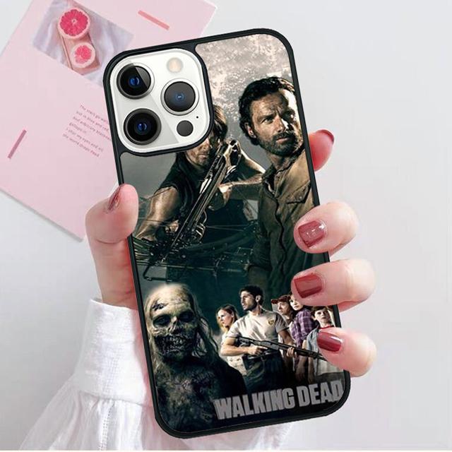 The Walking Dead Zombie Rick Daryl Phone Case Cover For iPhone 17 Air 15 16 14 13 12 Pro Max 11 Pro Max Plus Coque