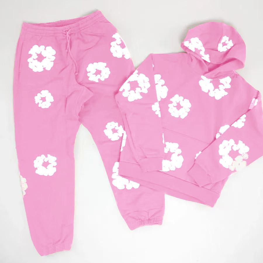 ZYLLO New Fashionable Foam Cotton Printed Hoodie, European and American High Quality Men's Sports Suit