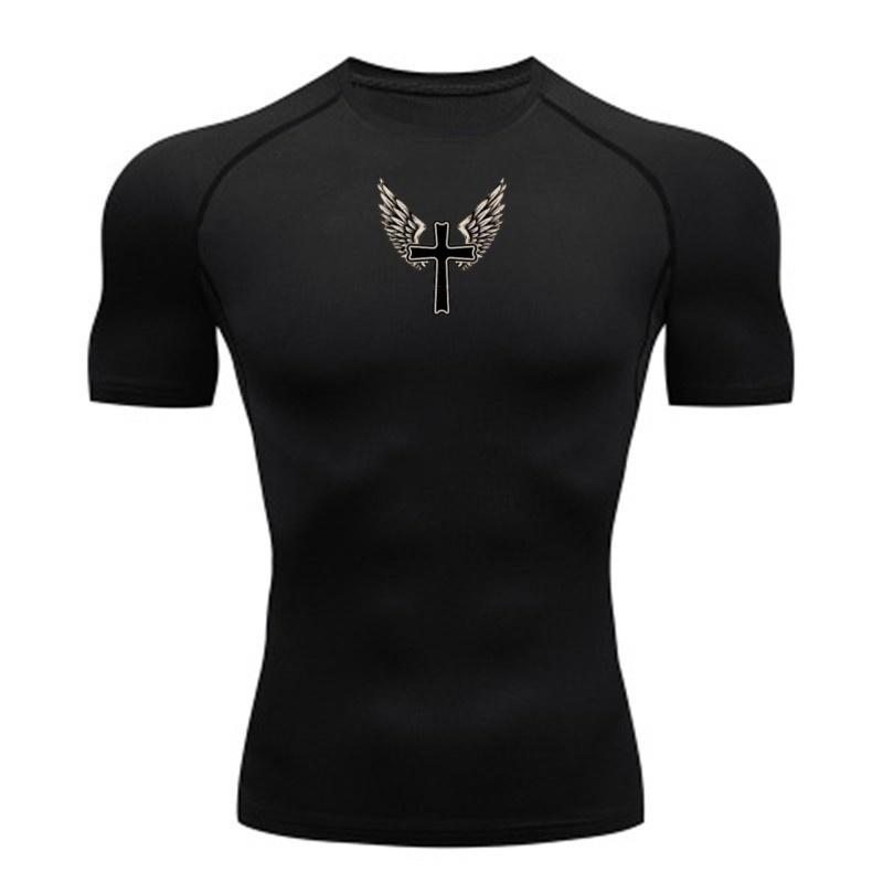 Versatile Quick Drying Sports Fitness Clothing Body Shaping Running Training Casual for Men Breathable Stretchy Moisture-Wicking Workout