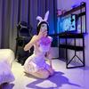 Game Uniform Sexy Pink Cow Uniform Suit Bunny Maid Cosplay Pajamas Dress