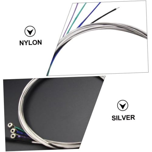 Ibasenice Cello String Set, Steel, 4 Strings, for Performance