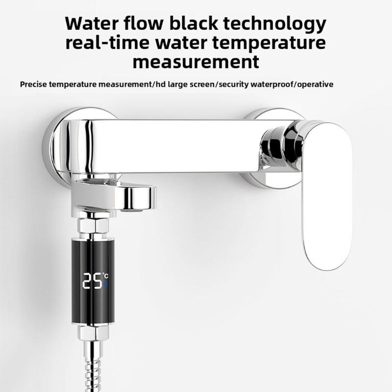 Hohe Genauigkeit LED Digital Wasser Für Bad Dusche Temperaturüberwachung Mit Sofort Ablesbarem Display