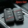 S/Lot Car Key Case Covers For Vw Volkswagen Magotan Magotan Gte Passat B6 B7 B8 Cc Arteon For Skoda Fabia Superb A7 Kodiaq