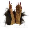Halloween Horror Red Bull Demon Mask Cosplay Masquerade Party Props Set Latex Gloves