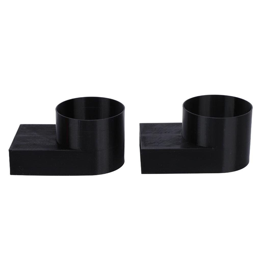 2 pièces Bouche d'aération de chauffage pour camping-car Déflecteur d'air 90 degrés 55 mm Remplacement pour chauffage de camping-car Truma Distribution d'air améliorée