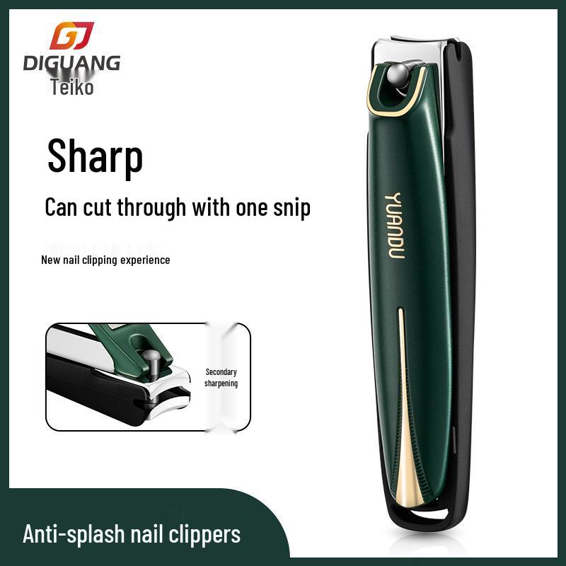 

Stainless Steel Anti-Splash Nail Clippers for Elderly Home Use Manicure Set Single Piece