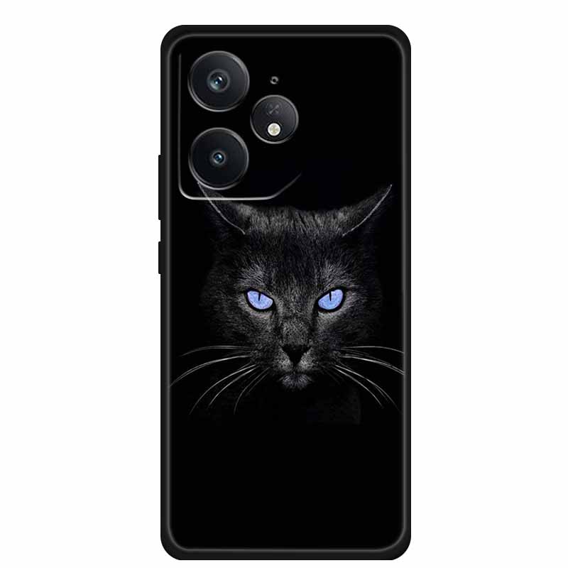 For Realme Neo 7 5G Phone Case Black Silicone Soft Back Cover For Realme Neo7 x Neo 7x Neo7x Neo 7 SE Neo7 SE Case Coque Funda
