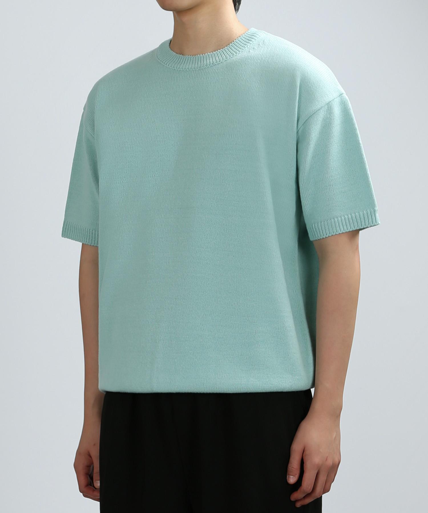Johnny West Dayday Hachi Knit [7G Half] (Mint) 48(95)