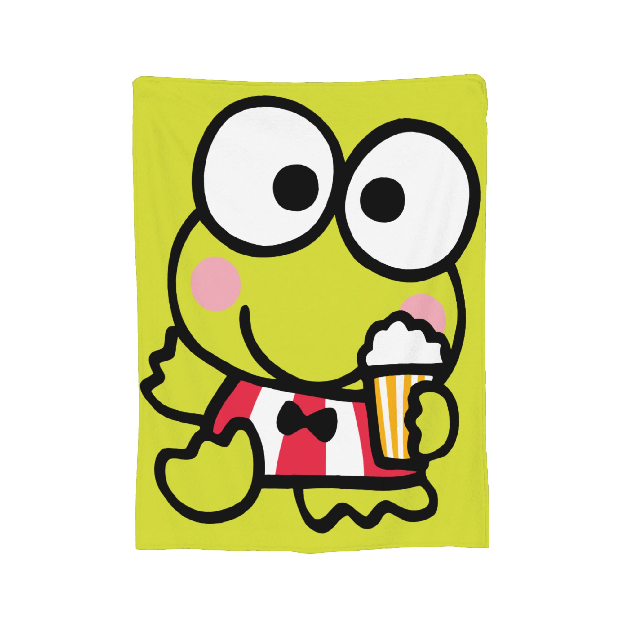Cartoon Frog Keroppi  Blanket Coral Fleece