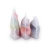 Semi Transparent Self-Sealed Silicone Kitchen Fridge Food Storage Bag Organizer