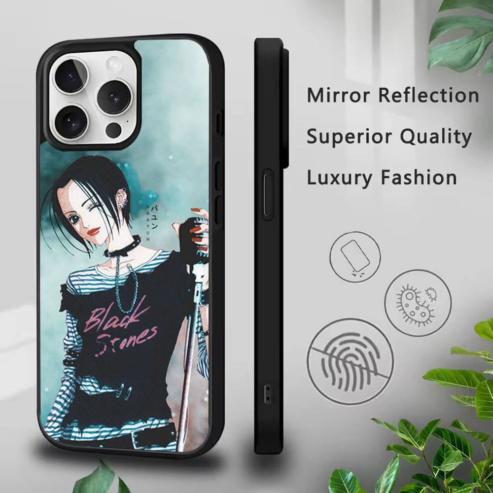 

Чехол для телефона Аниме N-NaNa O-Osaki Для iPhone 17,16,15,14,13,12,11,Pro,Max,Plus,Mini,SE4,E Магнитный Magsafe Беспроводная зарядка iPhone17Promax