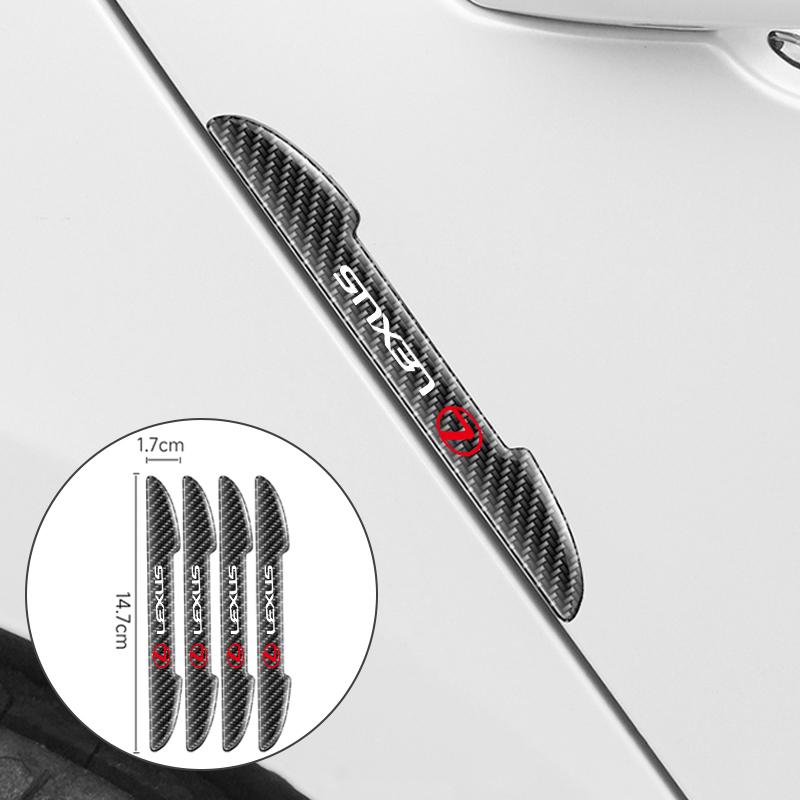 Car Door Handle Bowl Sticker Handle Anti-collision Strip Protector For Lexus ES300 RX330 RX300 GS300 IS250 IS200 CT200h IS300 NX
