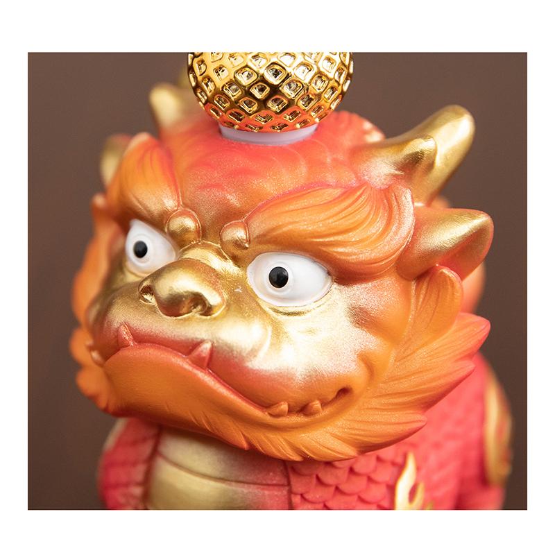 Resin painted Pixiu sculptures and figurines  Chinese mascot divine beast Home, Room, Office, Car Wealth Luck Feng Shui Decor
